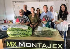 Los melones y sandías de San Bartolomé, lejos de sus récords