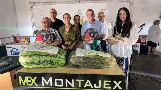 Los melones y sandías de San Bartolomé, lejos de sus récords
