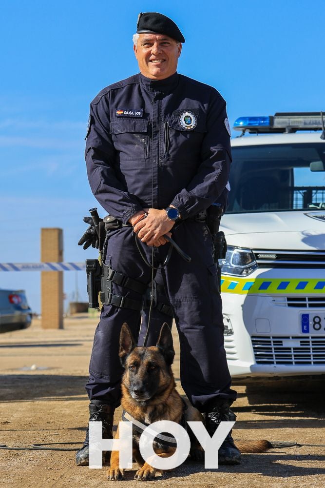 La Policía Local presume de su Unidad Canina en su 175º aniversario