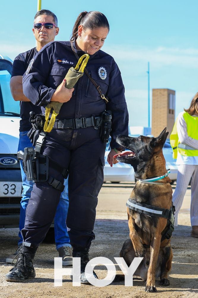 La Policía Local presume de su Unidad Canina en su 175º aniversario