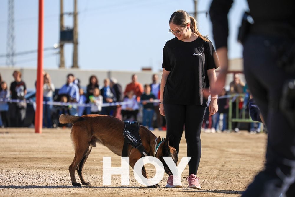 La Policía Local presume de su Unidad Canina en su 175º aniversario