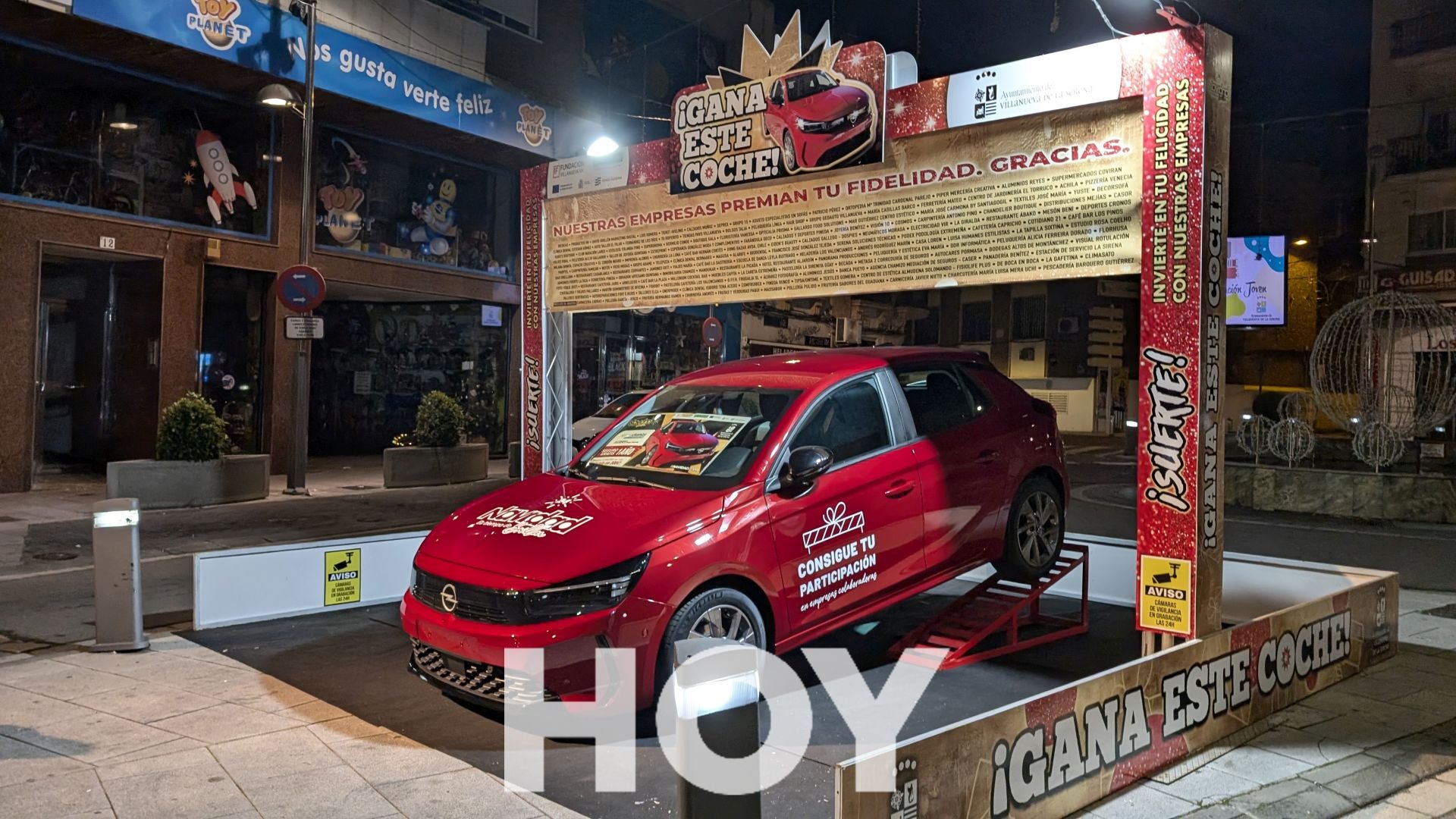 Villanueva enciende la Navidad extremeña