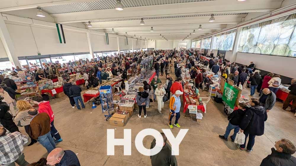 Gran ambiente en la Feria de Coleccionismo