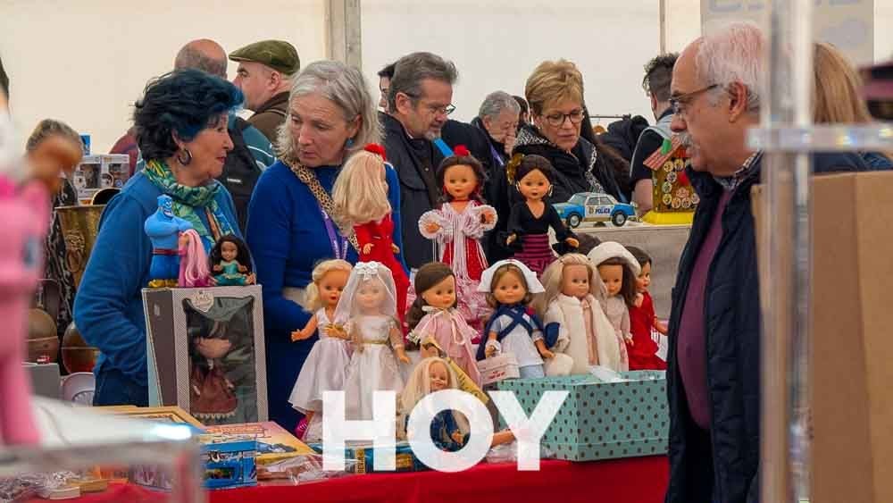 Gran ambiente en la Feria de Coleccionismo