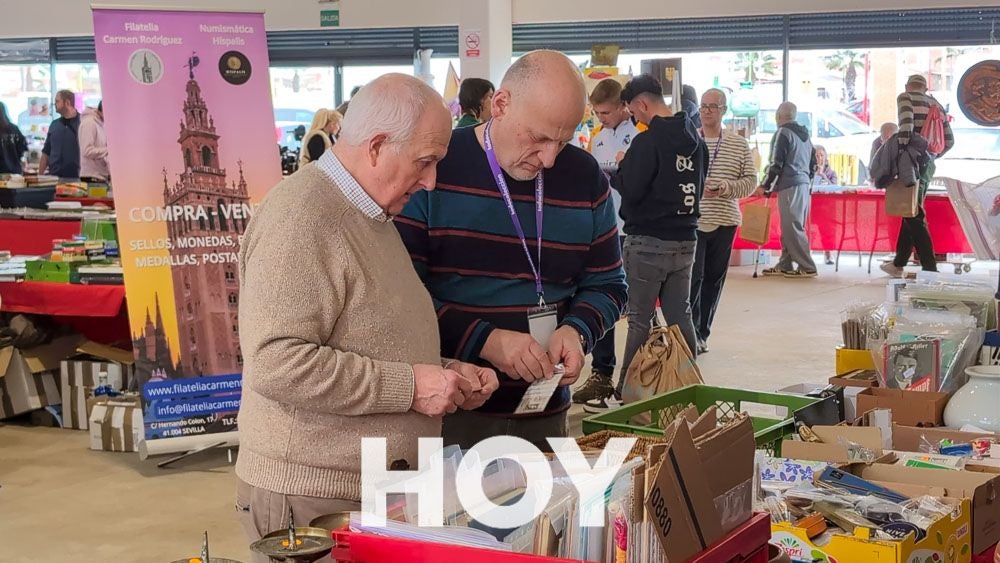 Gran ambiente en la Feria de Coleccionismo