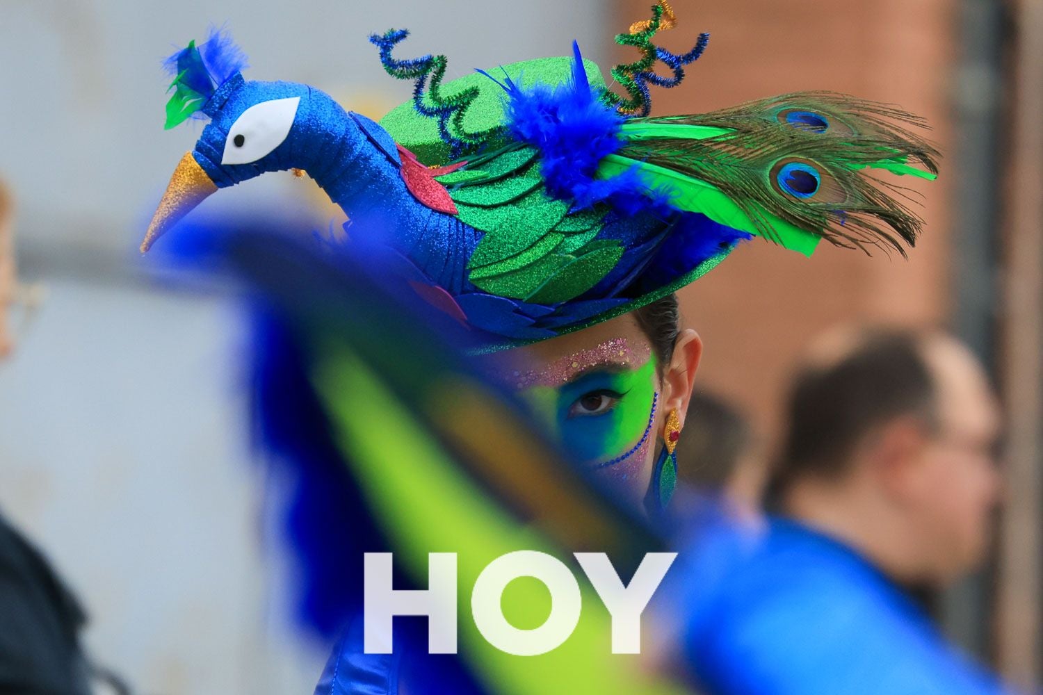 Algunas imágenes del desfile de carnaval en Villanueva