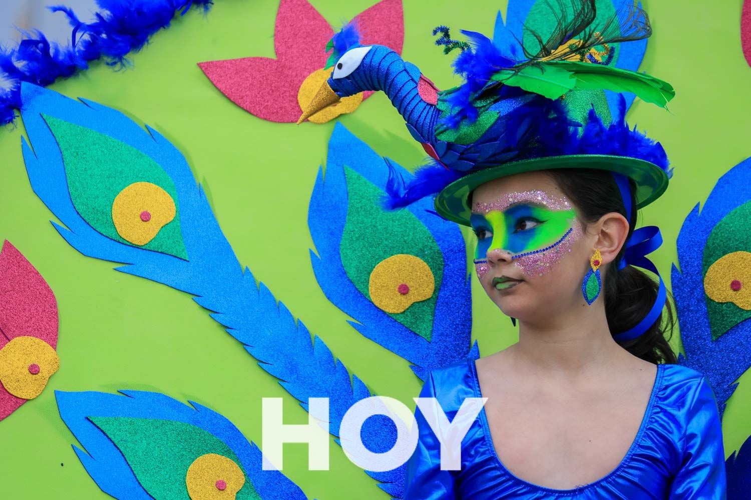 Algunas imágenes del desfile de carnaval en Villanueva