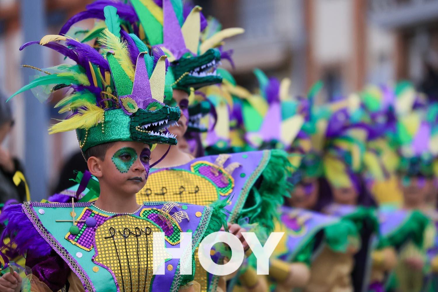 Más fotografías del desfile de carnaval en Villanueva