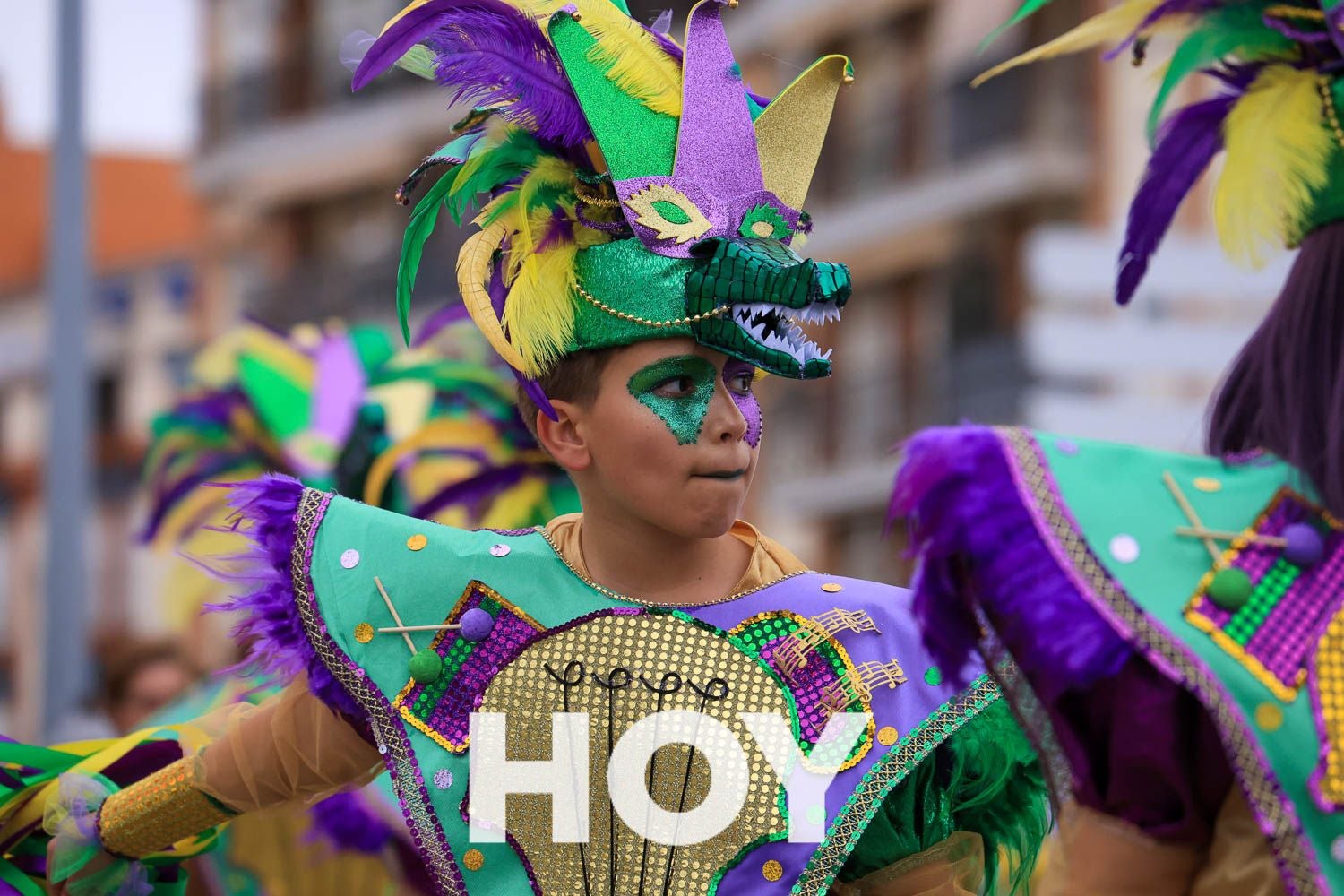 Más fotografías del desfile de carnaval en Villanueva