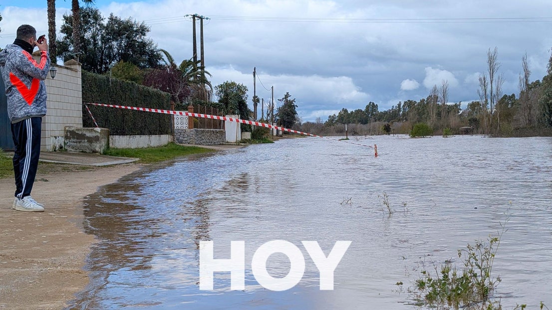 Inundaciones en el Badén y la zona del Arroyo del Molar