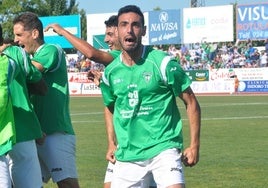 Javi Sánchez ha defendido la camiseta del Villanovense durante más de 14 años.