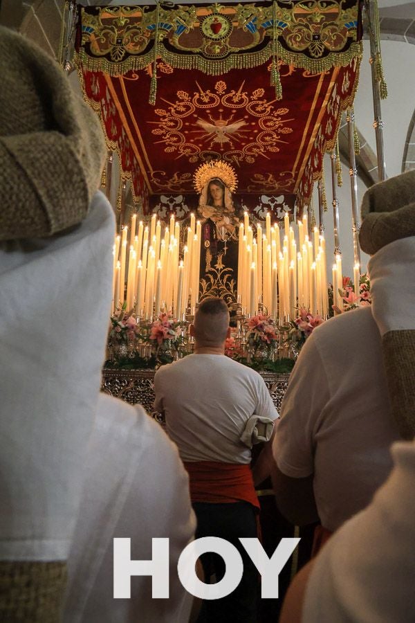 'La Guapa' desafió a la lluvia