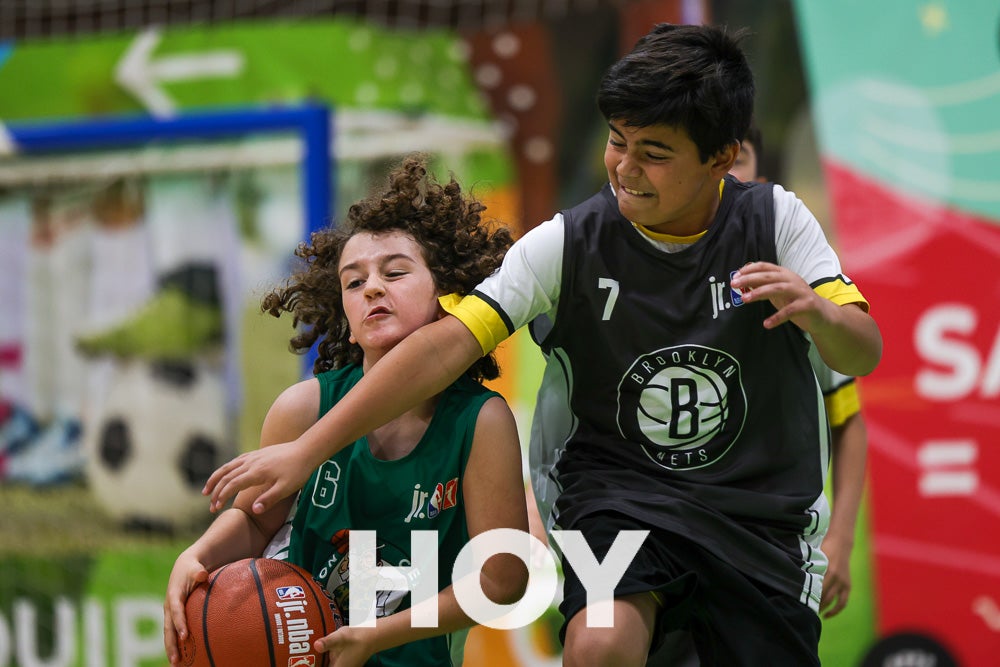 Los más pequeños juegan por un día en la NBA