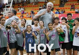 Los más pequeños juegan por un día en la NBA