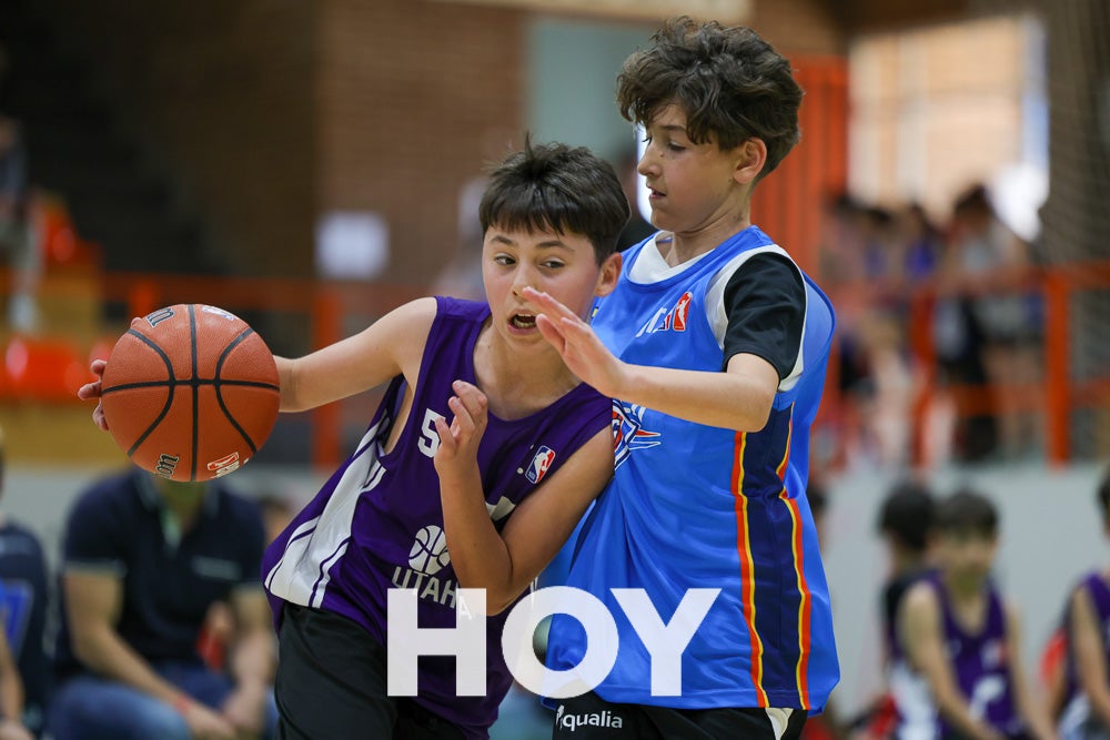 Los más pequeños juegan por un día en la NBA