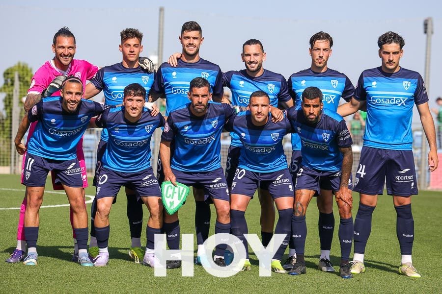 Las imágenes de la derrota del Villanovense contra el Madrid C