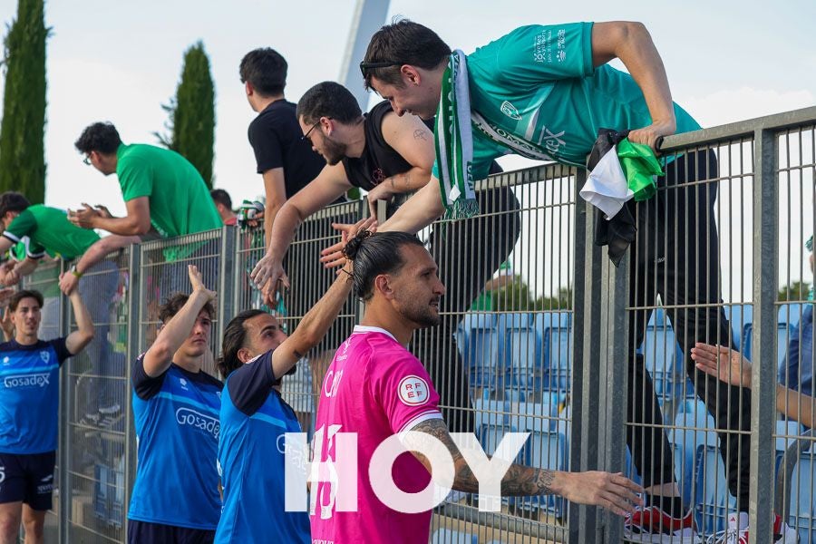 Las imágenes de la derrota del Villanovense contra el Madrid C