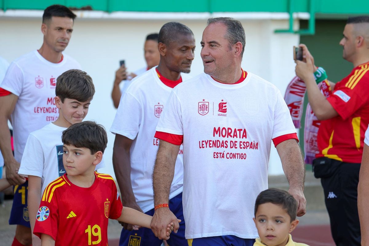 Algunas imágenes del Veteranos Villanovense contra Leyendas de España