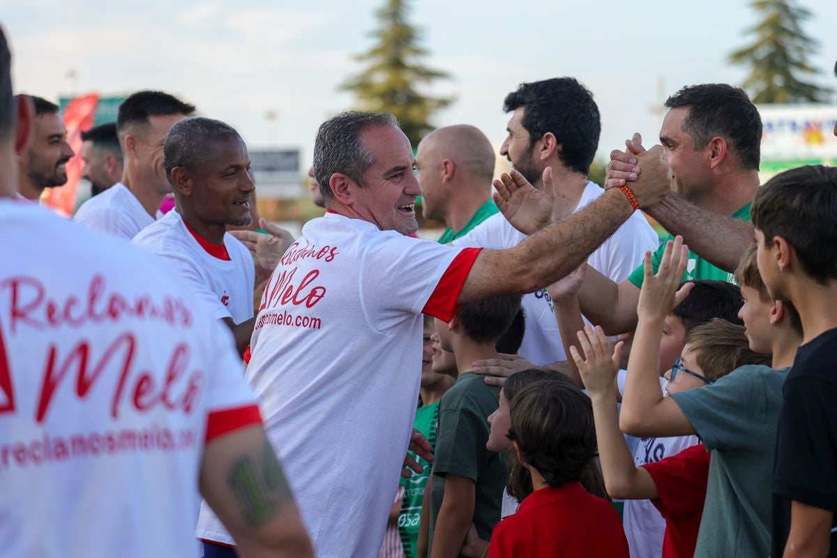 Algunas imágenes del Veteranos Villanovense contra Leyendas de España