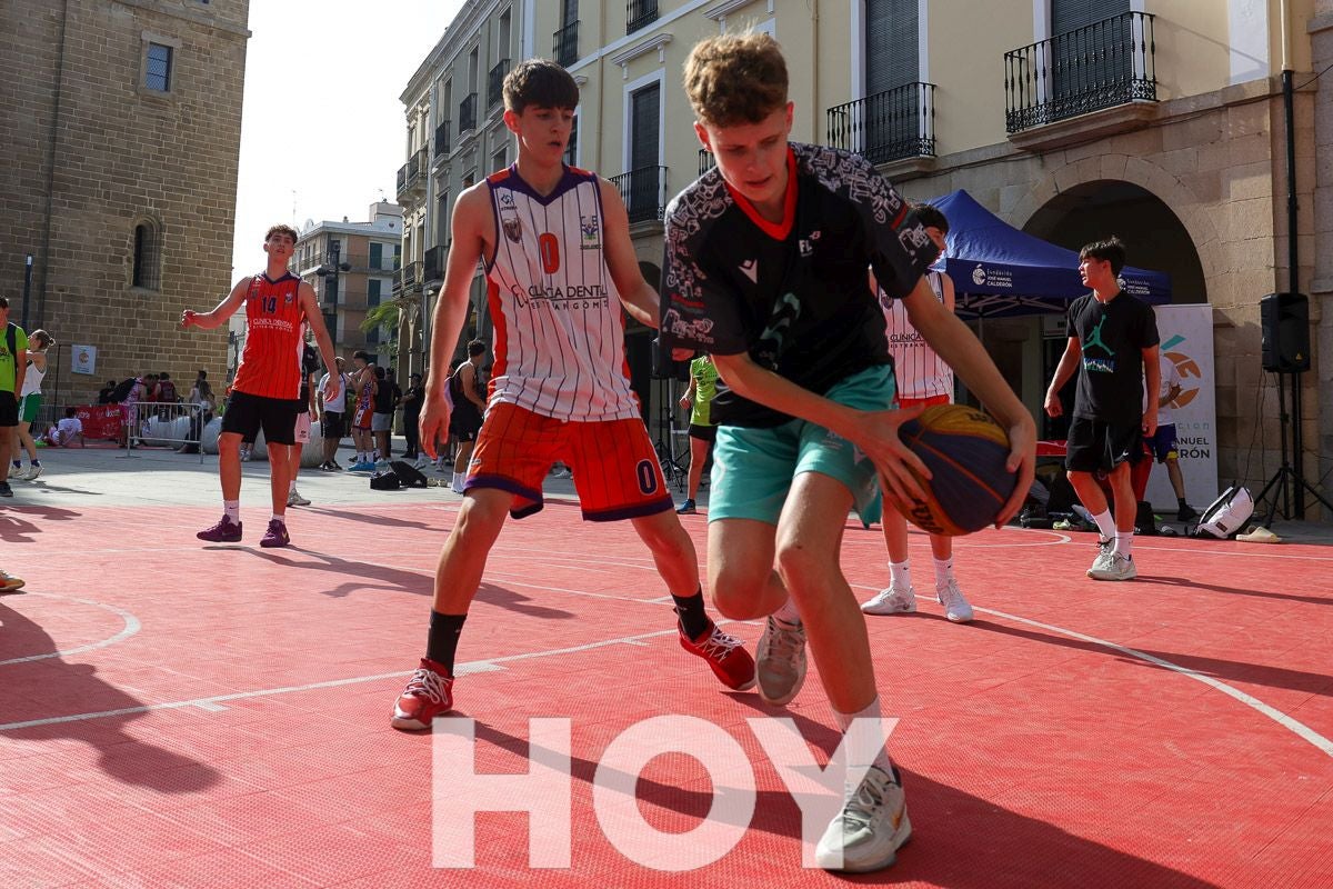 Las mejores imágenes del 3x3 Street Basket de Calderón