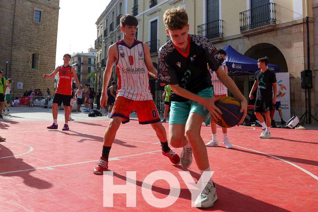 Las mejores imágenes del 3x3 Street Basket de Calderón