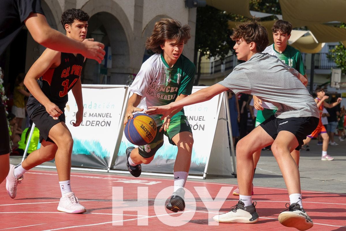 Las mejores imágenes del 3x3 Street Basket de Calderón