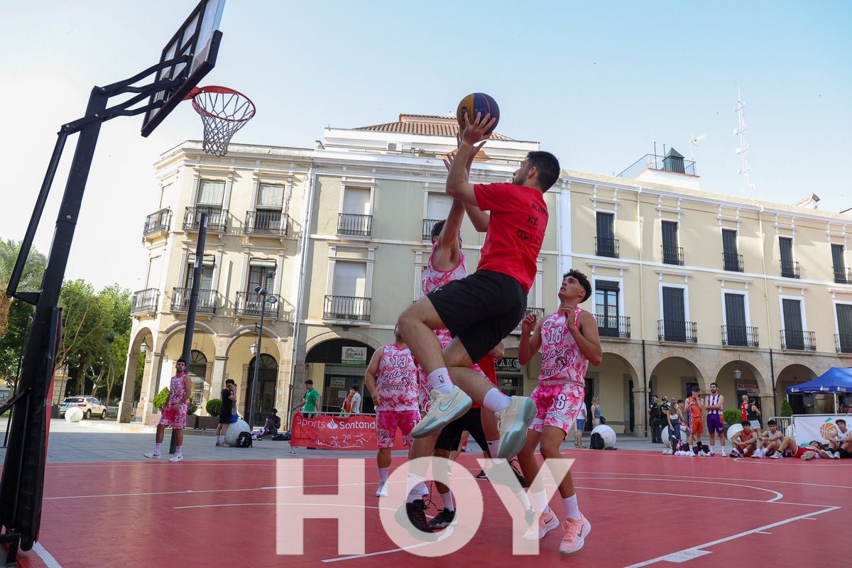 Las mejores imágenes del 3x3 Street Basket de Calderón