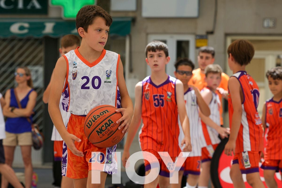 Las mejores imágenes del 3x3 Street Basket de Calderón