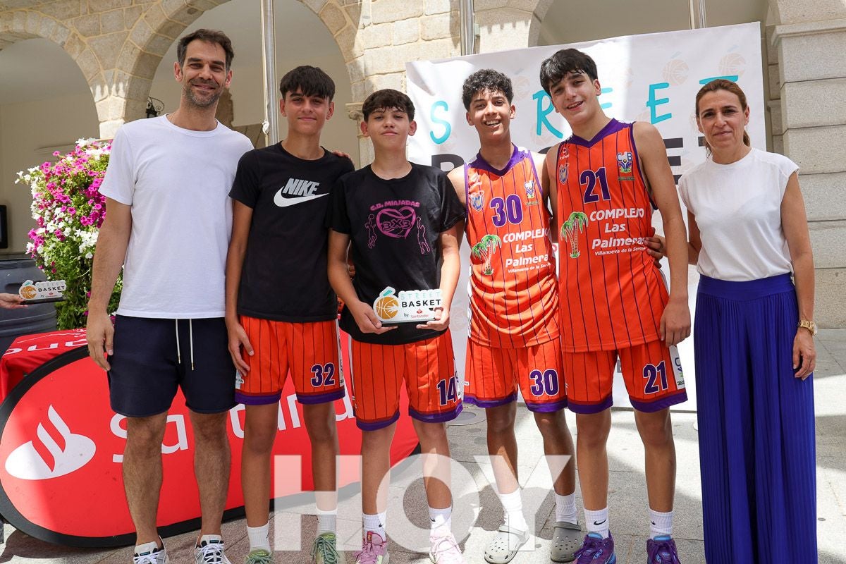 Las mejores imágenes del 3x3 Street Basket de Calderón