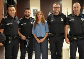 La plantilla de Policía Local se refuerza con tres nuevos agentes en prácticas