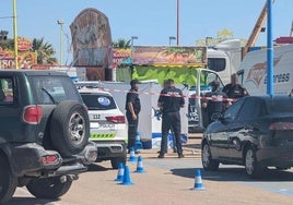 Investigan la muerte de un feriante por arma de fuego en el recinto ferial
