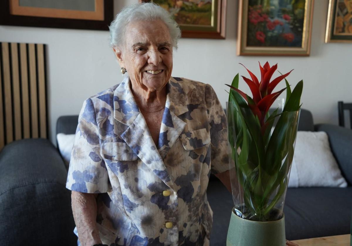 La villanovense Isabel Rayego de la Fuente celebra sus 100º cumpleaños