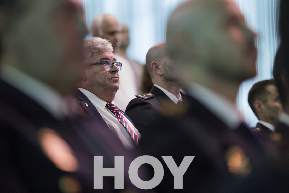 Celebración de los Ángeles Custodios en la comisaría Don Benito - Villanueva