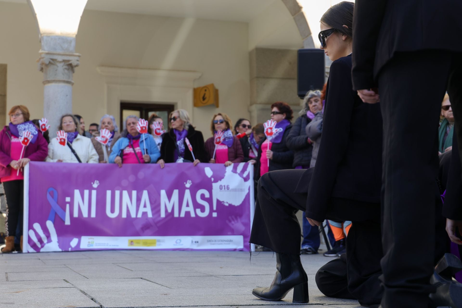 Imágenes del 25-N en Villanueva de la Serena