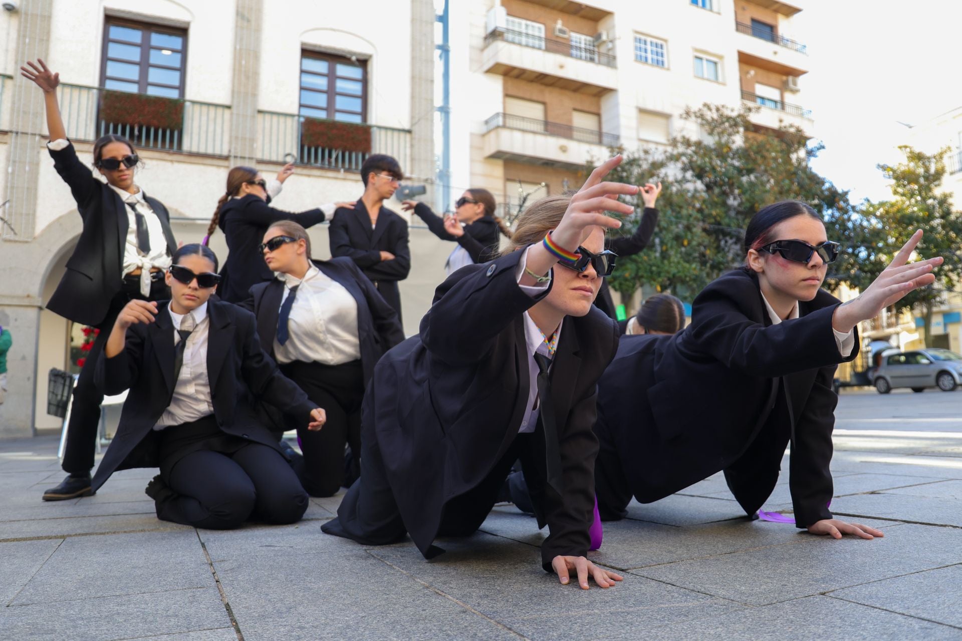 Imágenes del 25-N en Villanueva de la Serena