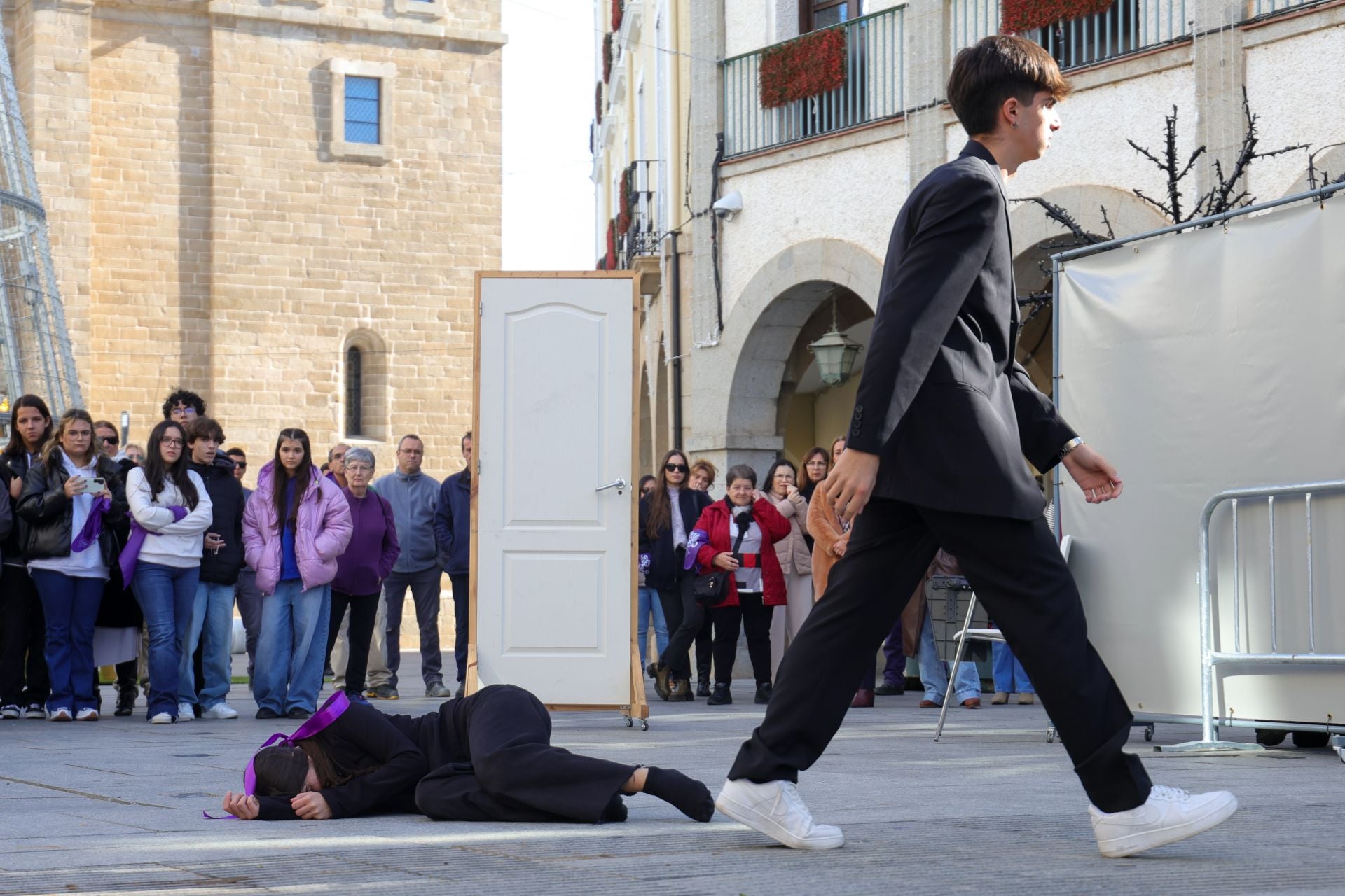 Imágenes del 25-N en Villanueva de la Serena