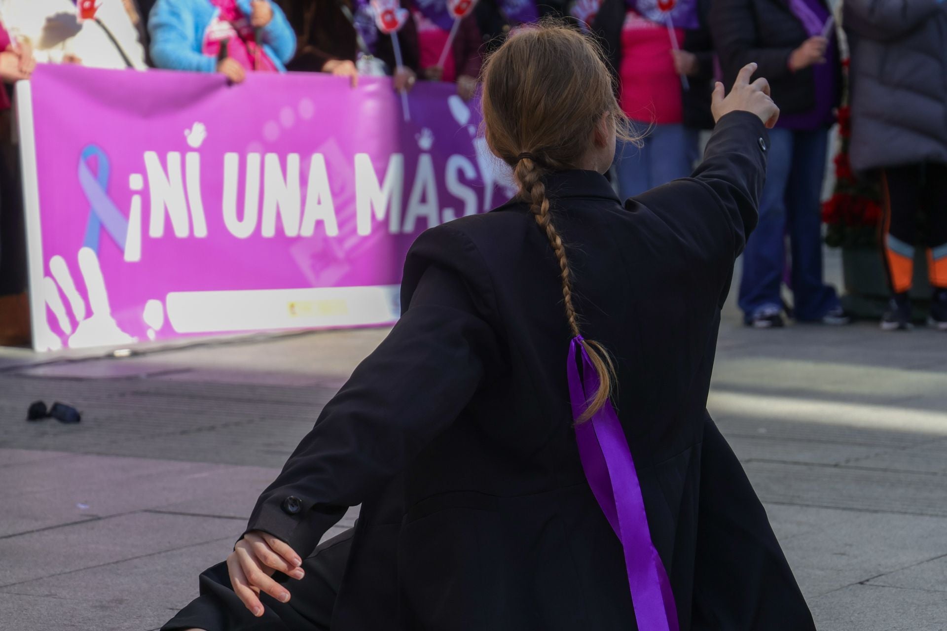 Imágenes del 25-N en Villanueva de la Serena