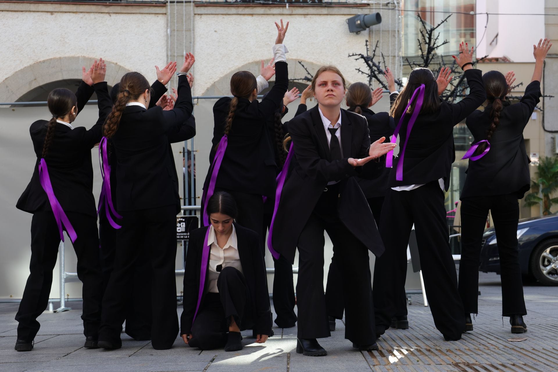 Imágenes del 25-N en Villanueva de la Serena