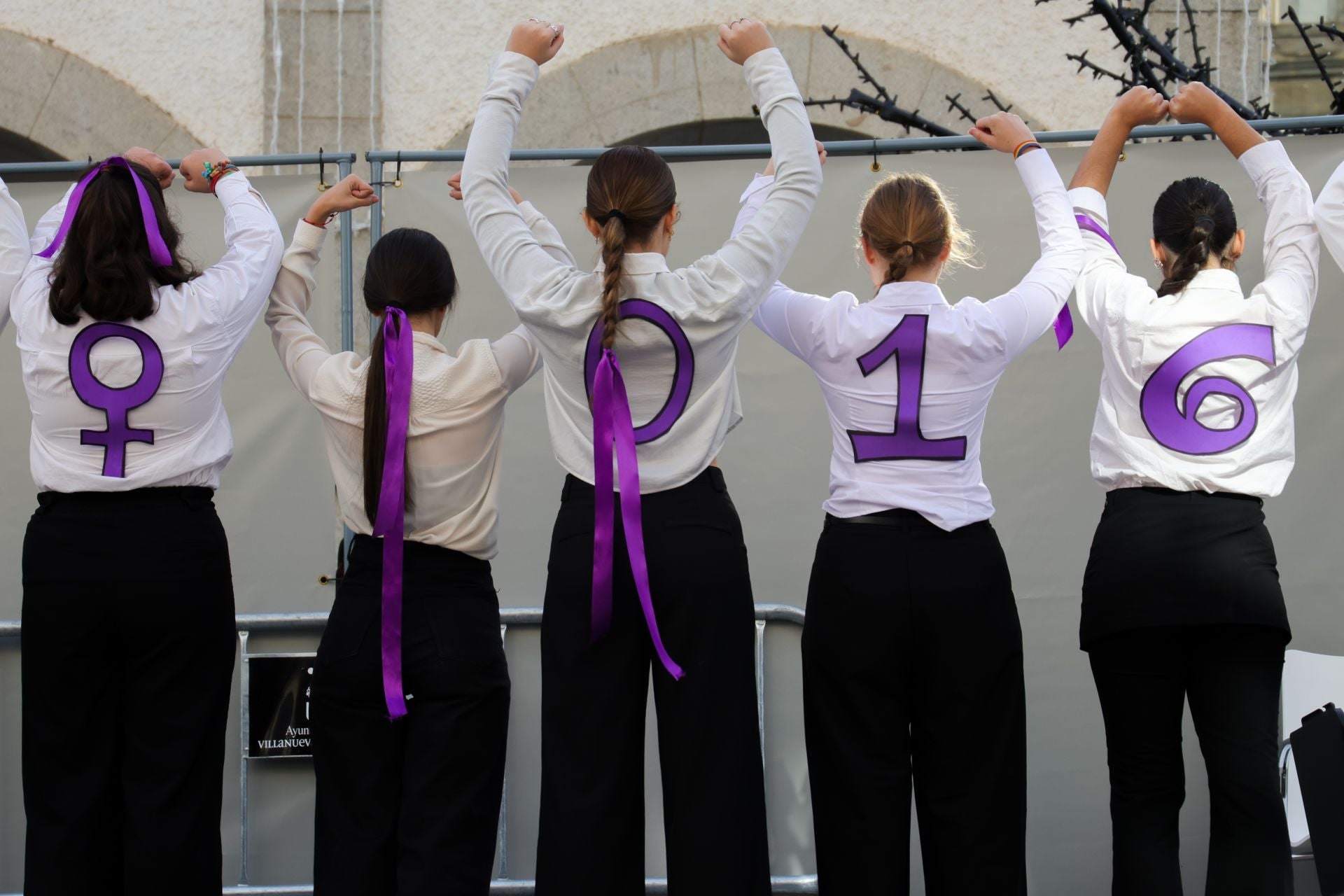 Imágenes del 25-N en Villanueva de la Serena