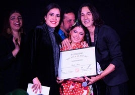 Carmela Moreno, premiada en el concurso 'Del aula al tablao'