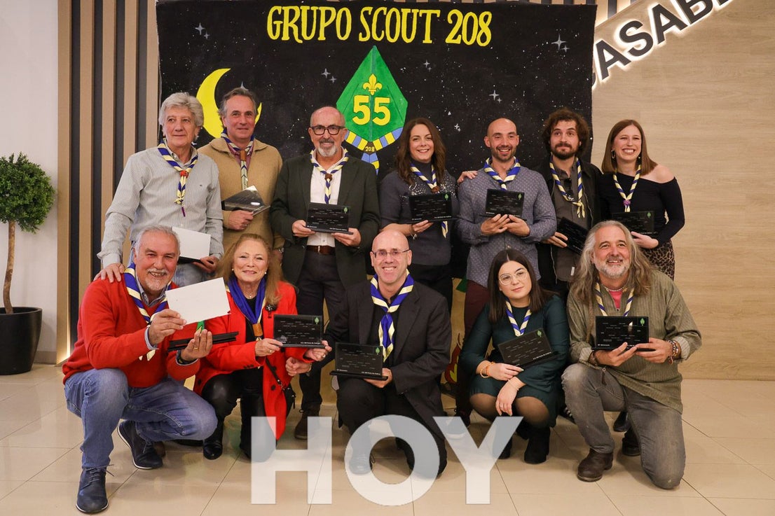 El Grupo Scout 208 celebra su 55º Aniversario