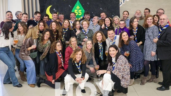 El Grupo Scout 208 celebra su 55º Aniversario