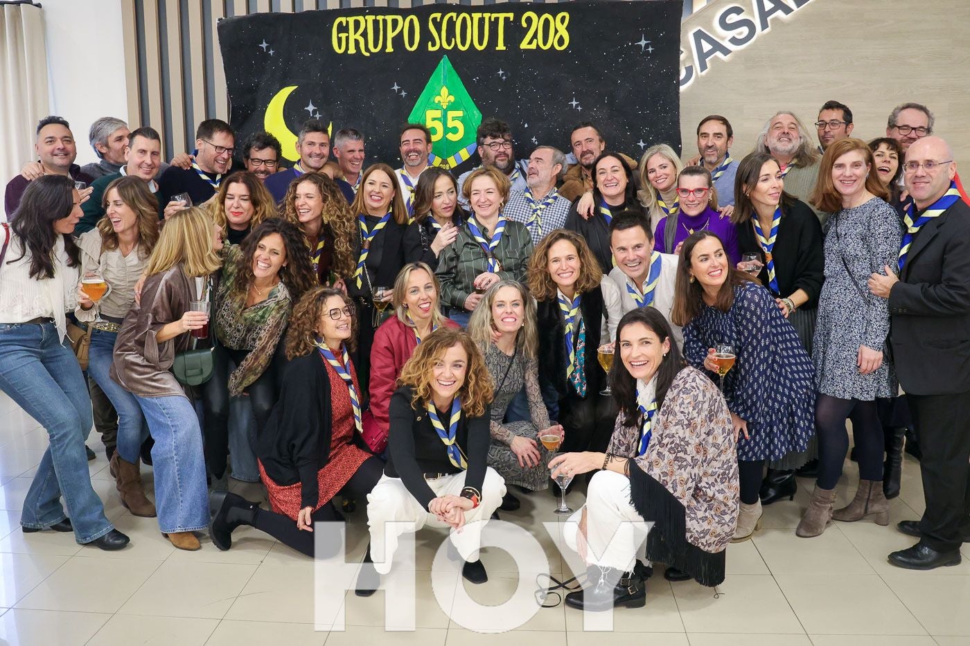 El Grupo Scout 208 celebra su 55º Aniversario