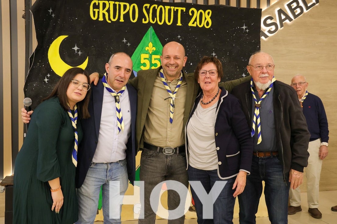 El Grupo Scout 208 celebra su 55º Aniversario