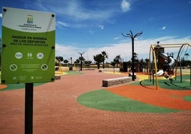 Se destinan 73.000 euros a la mejora de zonas infantiles en varios parques de la localidad