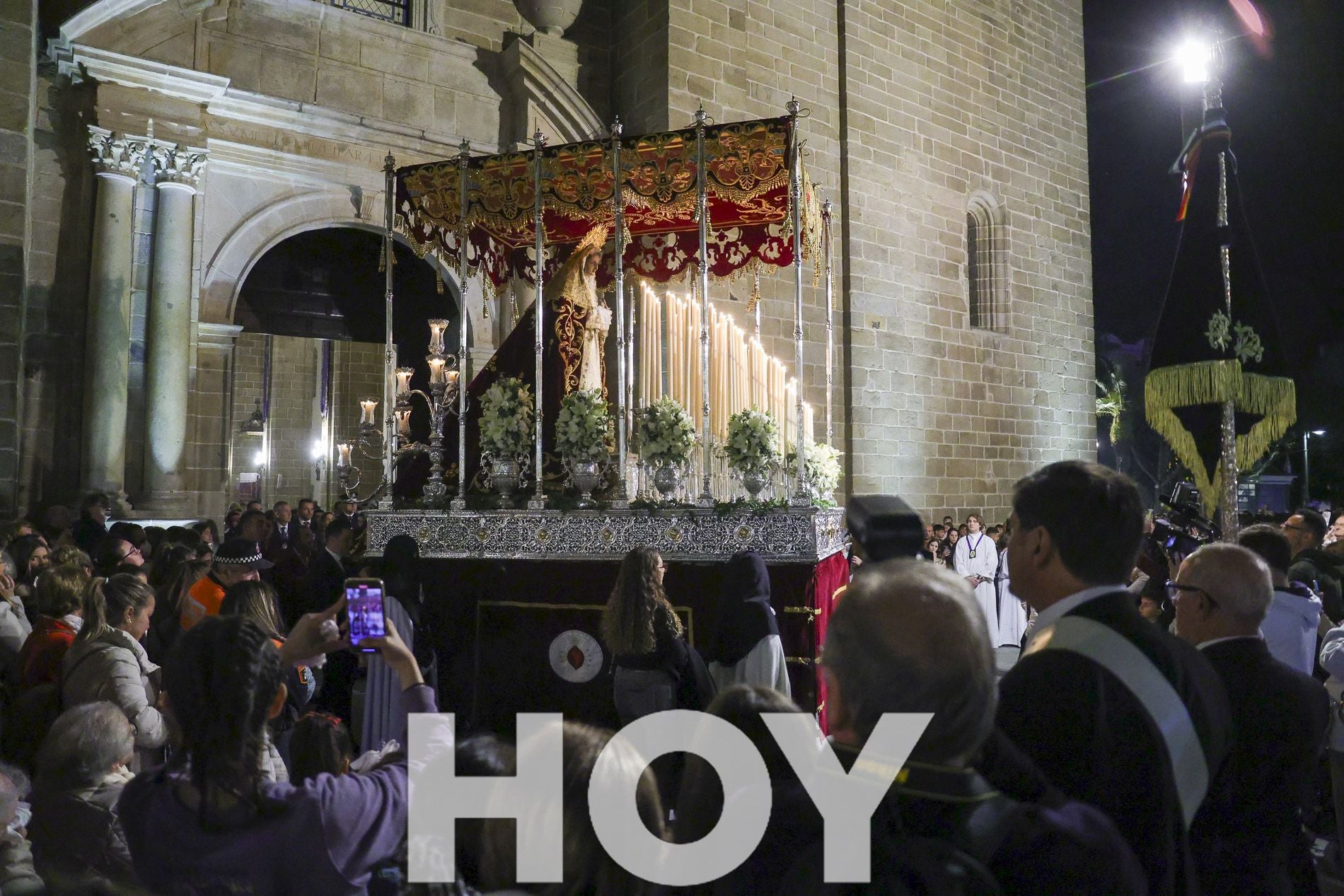 Imágenes de 'La Guapa' y 'La Borriquita' en Villanueva de la Serena