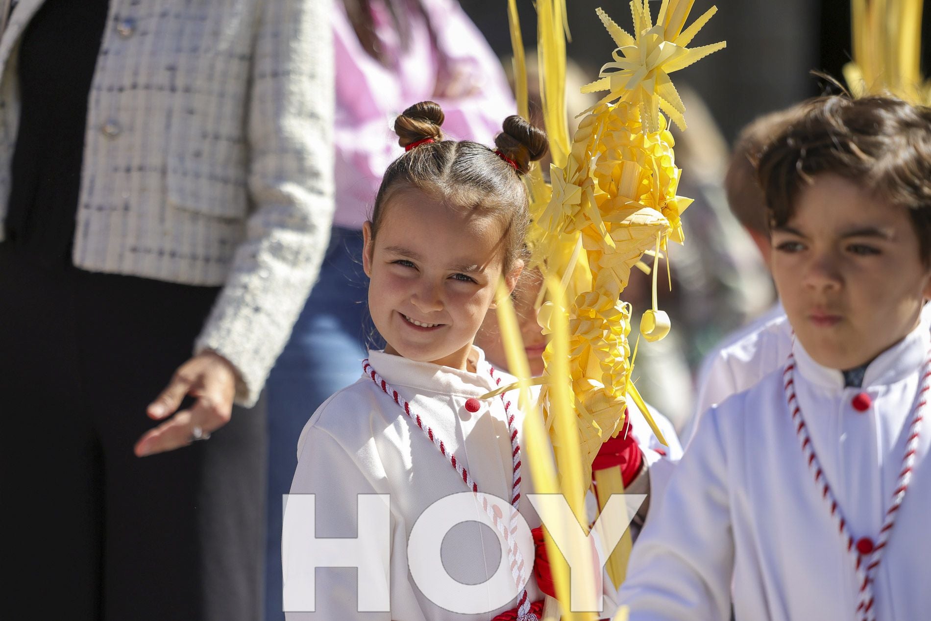 Imágenes de 'La Guapa' y 'La Borriquita' en Villanueva de la Serena