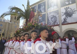 Imágenes de 'La Guapa' y 'La Borriquita' en Villanueva de la Serena