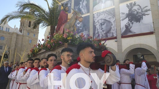 Imágenes de 'La Guapa' y 'La Borriquita' en Villanueva de la Serena