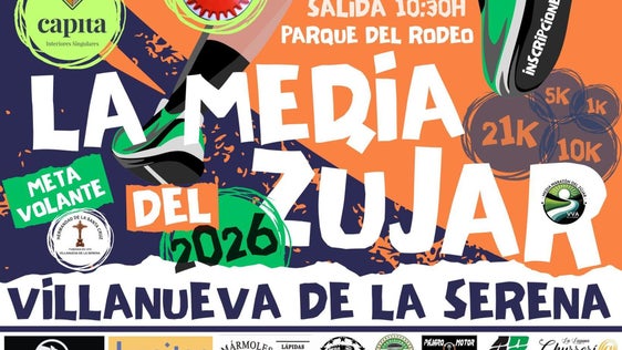 La Media Maratón del Zújar celebra su segunda edición el 3 de mayo